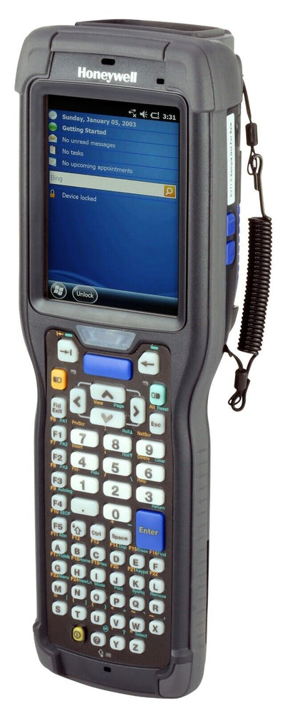 Honeywell CK75 2D-Imager WM 6.5 2GB/16GB Bluetooth, Wi-Fi 3.5-inch Touch Screen LCD Display Handheld Mobile Computer Barcode Scanner - CK75AA6EN00W1400