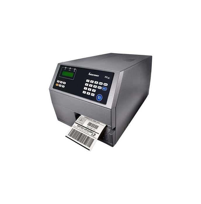 Honeywell PX4ie 300 dpi 12 ips USB, Ethernet, Serial, Parallel Cutter, Real-Time Clock LCD Display Thermal Transfer Desktop Industrial Barcode Label Printer - PX4E010000003130