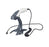 Honeywell Voyager 1200g 1D-Laser Standard Range Keyboard Wedge, PS2 Handheld Barcode Scanner - 1200G-1KBW-1