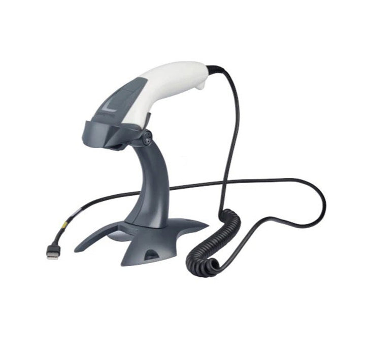 Honeywell Voyager 1200g 1D-Laser Standard Range Keyboard Wedge, PS2 Handheld Barcode Scanner - 1200G-1KBW-1