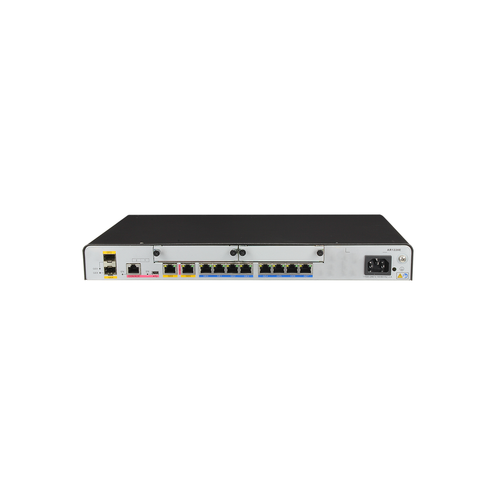 Huawei AR1220E Enterprise Router – 2×GE Combo & 8×GE LAN, 2×SIC Slots