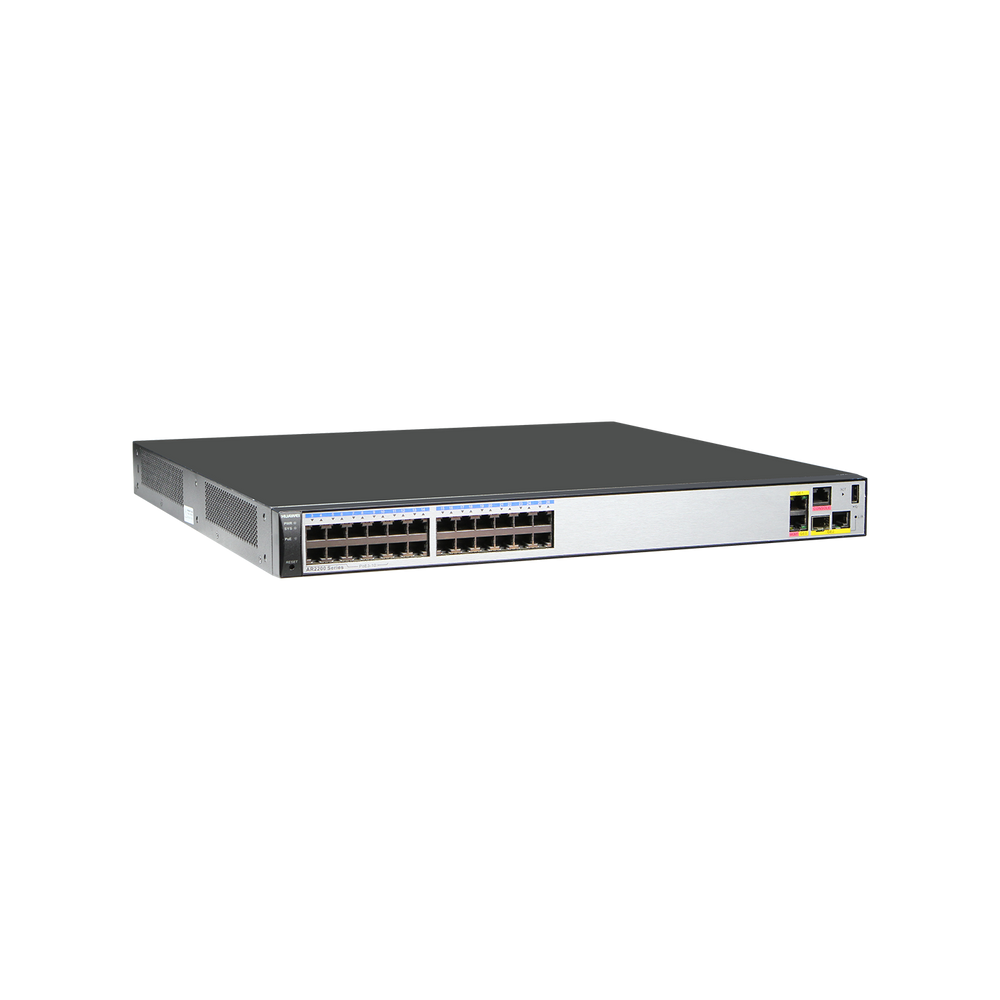 Huawei AR2204-27GE-P Enterprise Router – 3×GE WAN, 24×GE LAN (8 PoE) & 4×SIC Slots