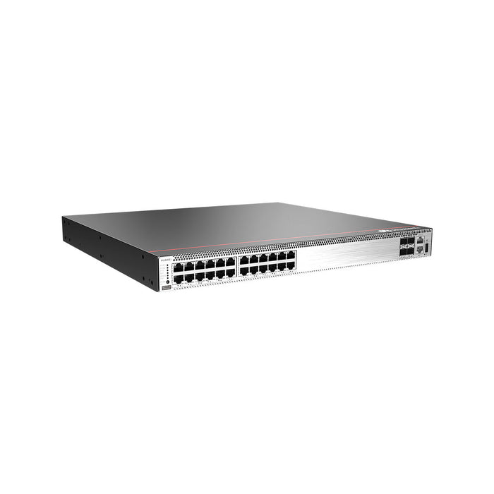 Huawei CloudEngine S5731-H24P4XC 24GE PoE+ & 4 x 10GE SFP+ Layer 3 Switch | 1600W PoE | Native AC | 288K MAC