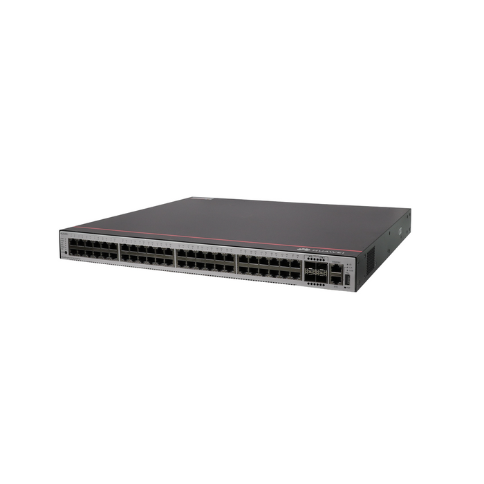 Huawei CloudEngine S5735-S48P4X 48-Port Gigabit Layer 3 Managed PoE+ Switch with 4 x 10G SFP+ Uplinks, High-Density Enterprise Access Switch
