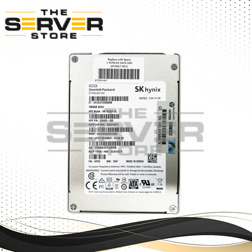 Hynix 1.92TB SATA 6G RI SFF 2.5" SSD SE3010 Series SE3010STD HFS1T9G32MED-3410A