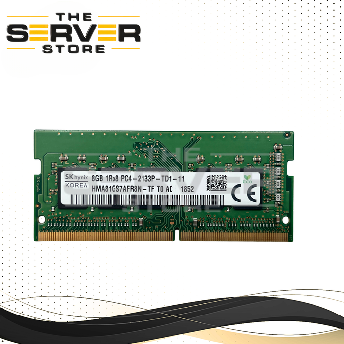 Hynix 8GB 1Rx8 DDR4-2133P PC4-17000 ECC Unbuffered SODIMM RAM HMA81GS7AFR8N-TF