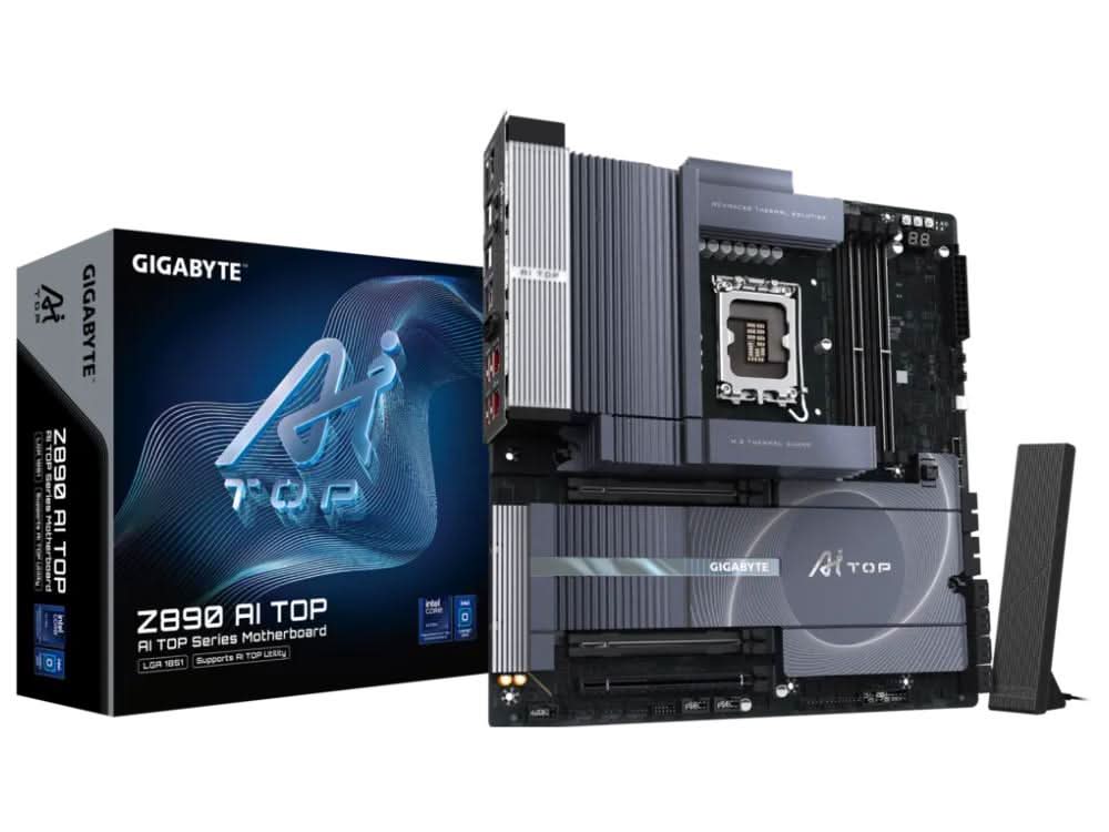 Gigabyte Z890AITOP Motherboard Z890 AI Top LGA1851, DDR5, PCIe 5.0