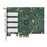 I340-F4 - Intel Gigabit Ethernet Server Adapter 4x Multimode (850nm) SFP Module