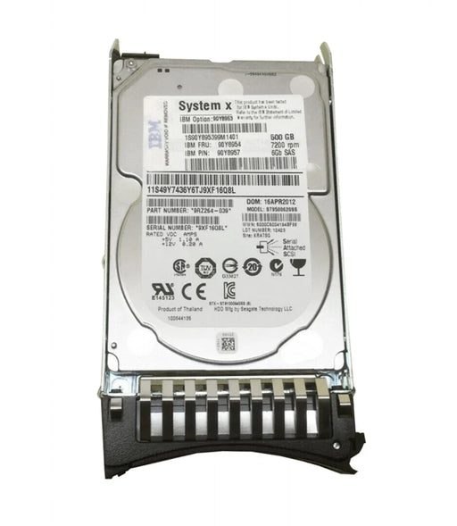 IBM 00NA587 500 GB Hard drive 2.5" SAS 6Gb/s | USED