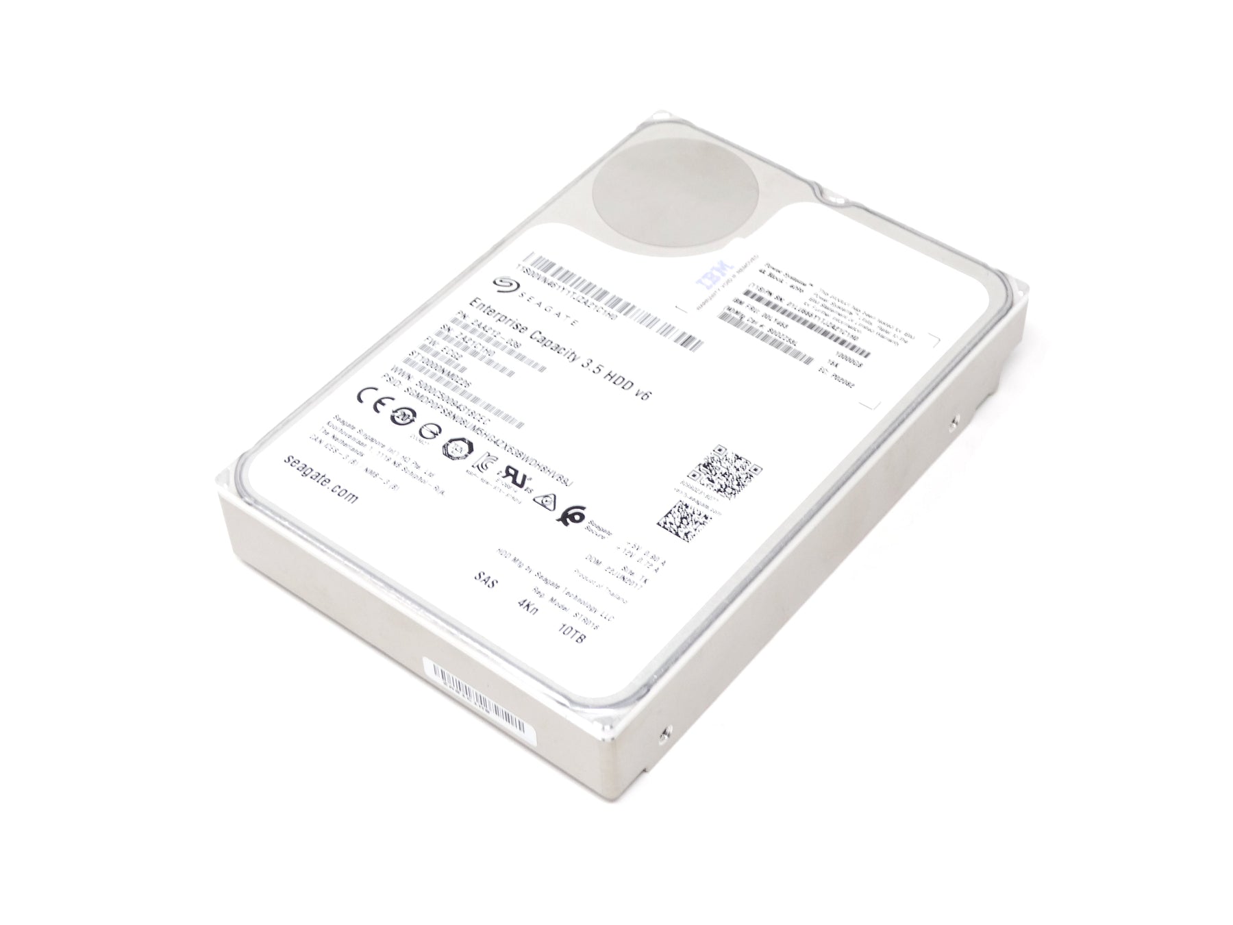 IBM 10TB 7.2K SAS 12Gbps  3.5" HDD Hard Drive (00LY453)