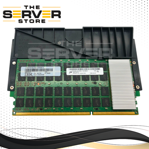 IBM 32GB DDR3 1600MHz (PC3-12800) 4Gx72 ECC Custom DIMM (CDIMM) for POWER8 Servers. OEM by Samsung/Micron. P/N: 00LP726