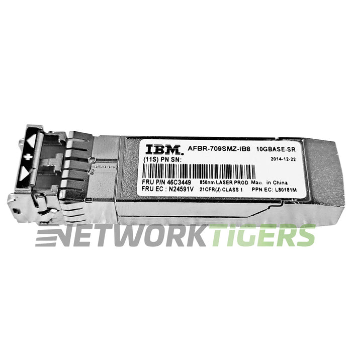 IBM 46C3448 10 Gigabit BASE-SR 850nm MMF AFBR-709SMZ SFP+ Transceiver