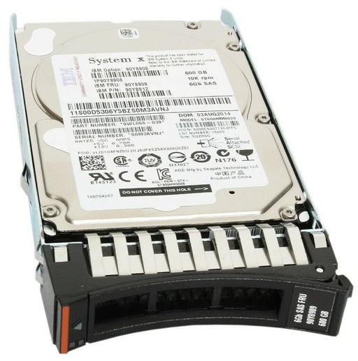 IBM 90Y8909 600 GB Hard drive 2.5" Internal SAS 6Gb/s | USED