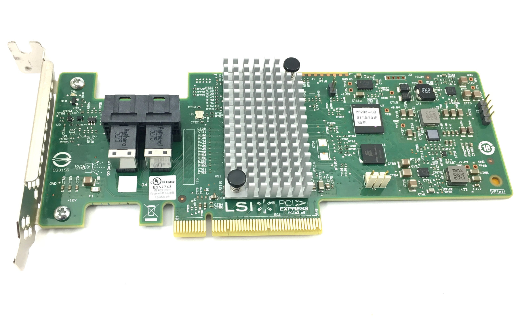 IBM Lsi Serveraid SAS9340-8I Raid Controller (H3-25499-03C)