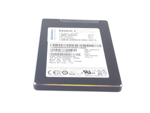 IBM Samsung Pm853T 960Gb 6Gbps SATA 2.5'' Solid State Drive SSD (00FN363)