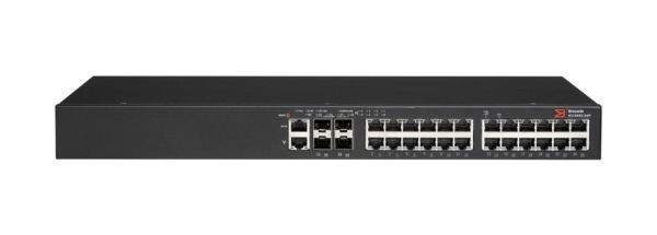 ICX6450-24 - Brocade ICX 6450 Series 24-Ports 10/100/1000BASE-T Ethernet Layer 3 Rack-mountable Managed Network Switch with 4-Ports SFP+