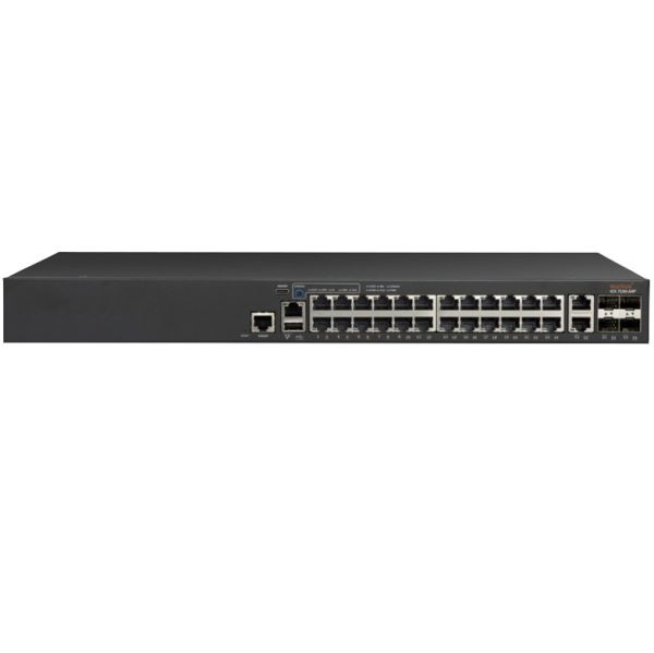 ICX7150-24P - Brocade 24-Port Gigabit PoE+ Stackable Switch