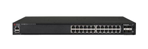 ICX7450-24 - Brocade ICX 7450 24-Ports 10/100/1000BASE-T Ethernet and 4-Ports SFP+ Layer 3 Rack-mountable Managed Front-to-back Airflow Network Switch with 2-Ports QSFP+