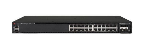 ICX7450-24 - Brocade ICX 7450 24-Ports 10/100/1000BASE-T Ethernet and 4-Ports SFP+ Layer 3 Rack-mountable Managed Front-to-back Airflow Network Switch with 2-Ports QSFP+