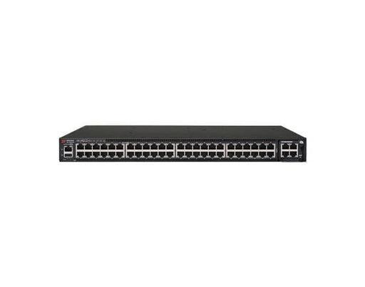 ICX7450-48P-E-RMT3 - Brocade ICX 7450 48-Ports 10/100/1000BASE-T PoE+ 1U Rack-mountable Front-to-back Airflow Network Switch with 4-Ports SFP
