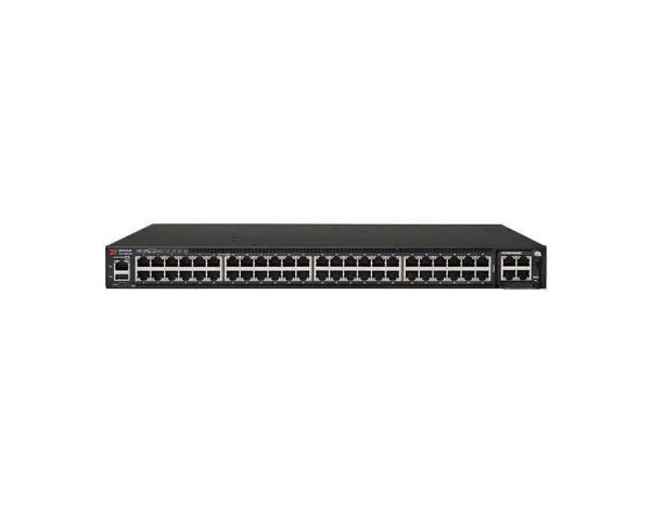ICX7450-48P-E-RMT3 - Brocade ICX 7450 48-Ports 10/100/1000BASE-T PoE+ 1U Rack-mountable Front-to-back Airflow Network Switch with 4-Ports SFP