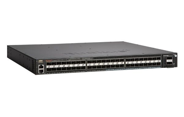 ICX7650-48F - Ruckus ICX 7650 Series 24-Ports 1/10GbE SFP+ and 24-Ports SFP Layer 3 Rack-mountable Managed Network Swith with 4-Ports QSFP
