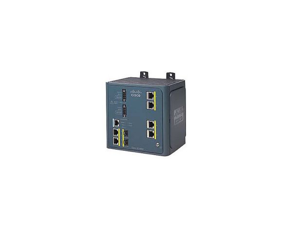 IE-3000-4TC-E - Cisco IE 3000 Series 4-Ports 10/100 Ethernet L3 Rack-mountable Base Switch with 2-Ports SFP