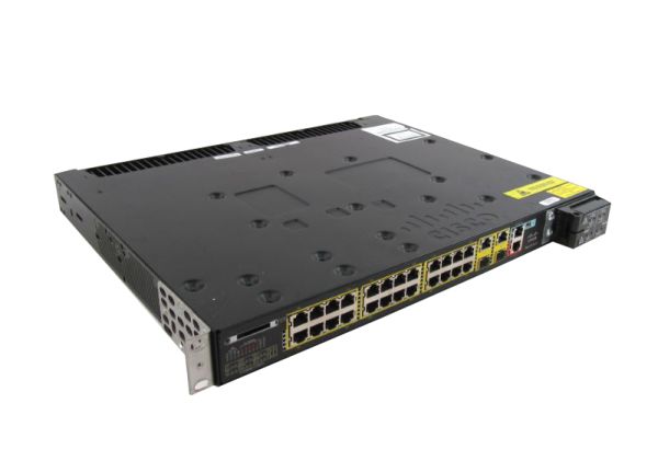 IE-3010-24TC - Cisco 24-Ports 10/100/1000Base-T RJ-45 Manageable Layer2 Rack-Mountable 1U and Wall Mountable Ethernet Switch