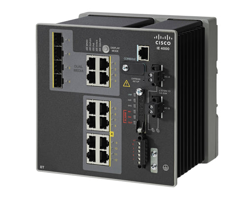 IE-4000-8T4G-E Cisco IE4000 8x10/100 RJ45/4x GigE Uplink Switch