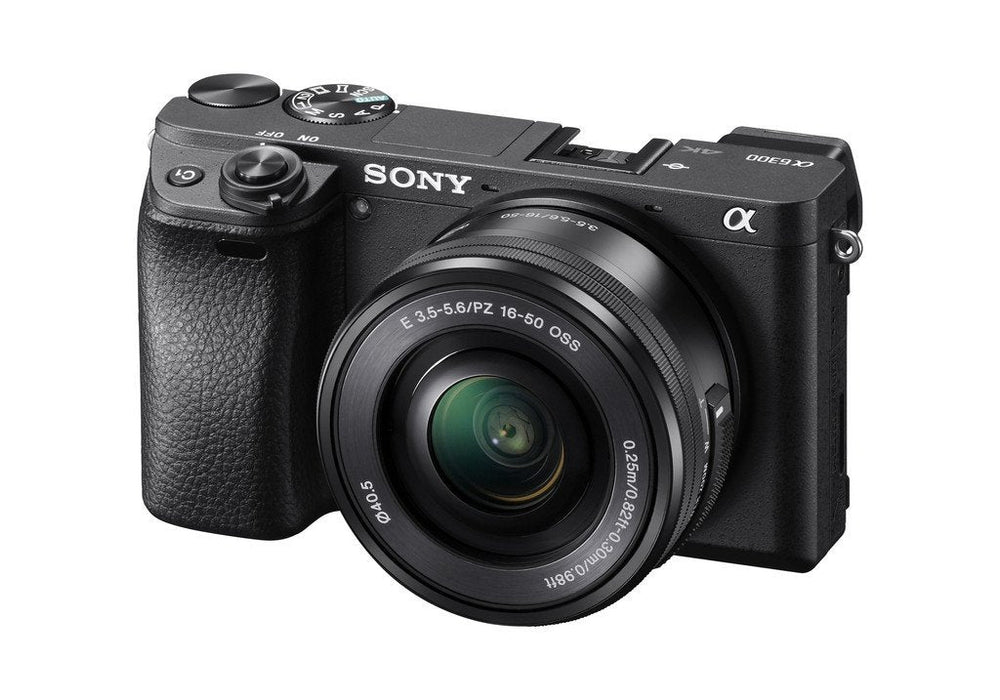Sony Alpha a6300 Mirrorless Digital Camera with E-Mount 16-50mm Lens