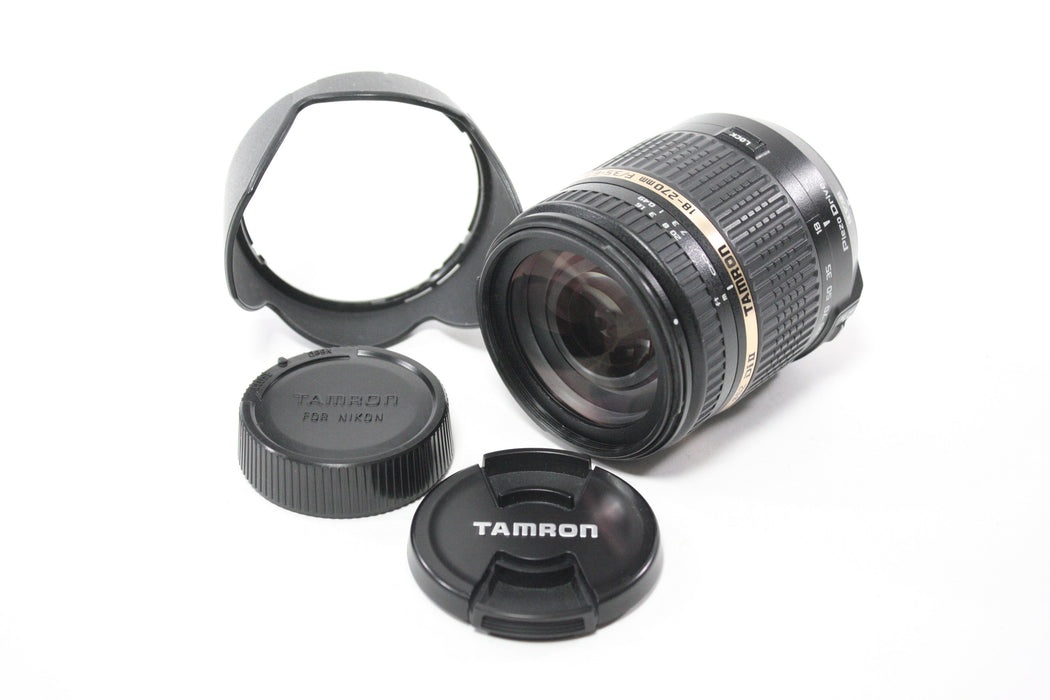 Tamron 18-270mm f/3.5-6.3 Di II VC PD Lens for Nikon F Mount AS-IS
