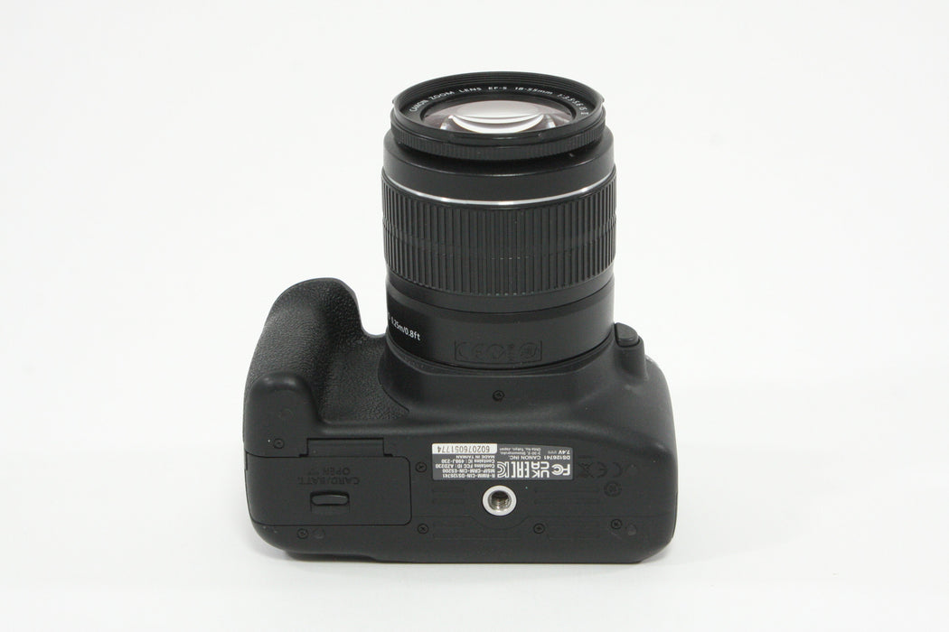 Canon Rebel T7 with EF-S 18-55mm F3.5-5.6 IS II Lens - Shutter Count 20892