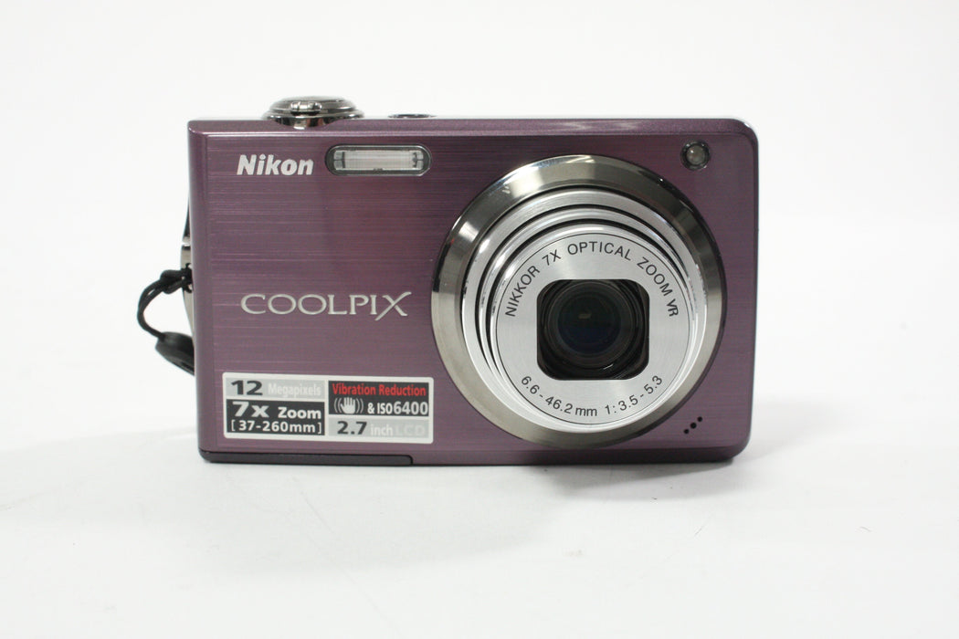 Nikon Coolpix S630 Digital Point-and-Shoot 7x Zoom 12.0mp (Purple)