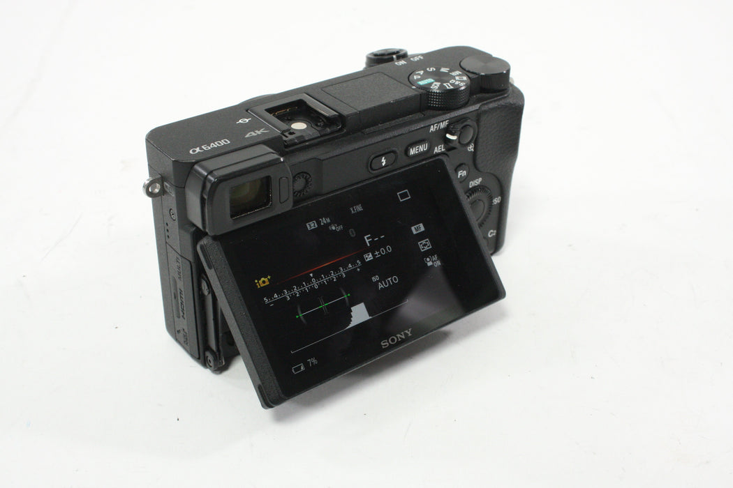 Sony a6400 Mirrorless Digital Camera with Shutter Count 1,114