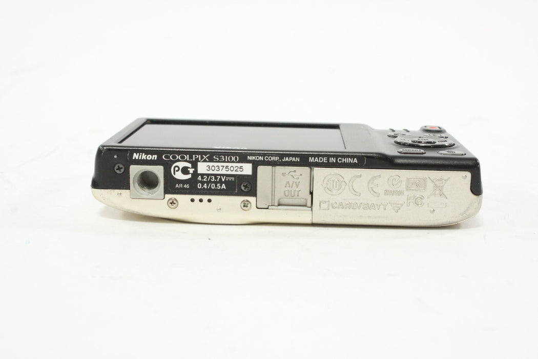 Nikon Coolpix S3100 Digital Point-and-Shoot Camera 5x Zoom 14.0mp