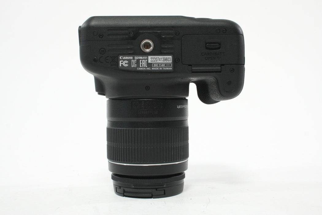 Canon Rebel T5 DSLR with 18-55mm f/3.5-5.6 IS II EF-S EF Lens w Shutter Count 2,473