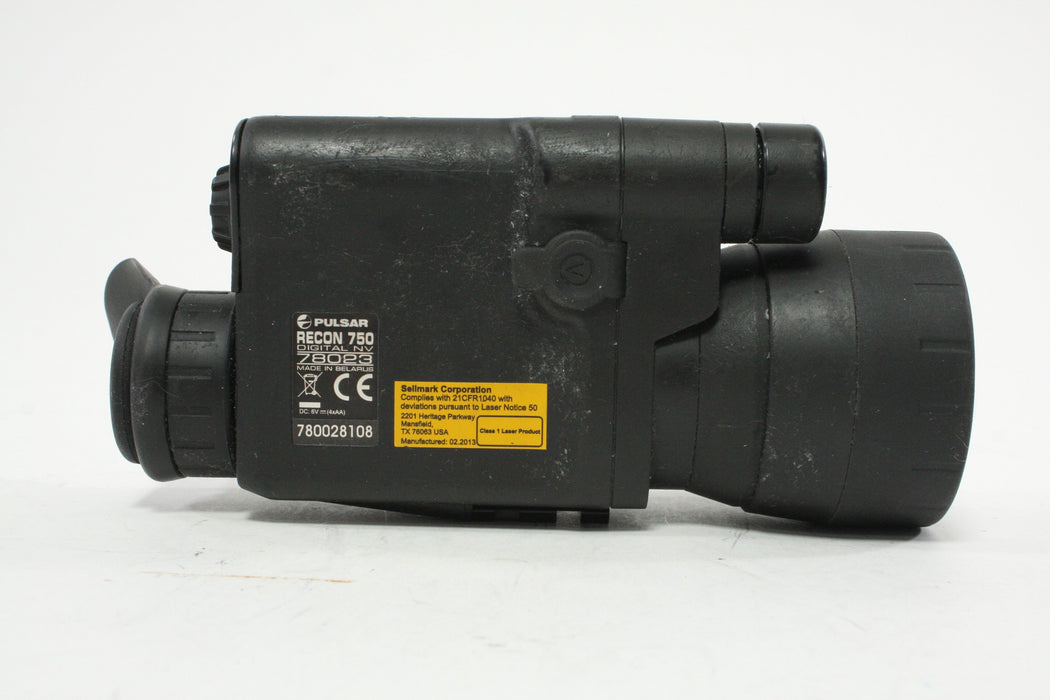 Pulsar Digital Recon Night Vision 750-750R Monocular, AS-IS