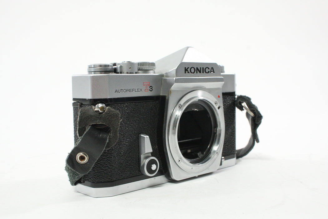 Konica Autoreflex T3 35mm Camera Body, AS-IS