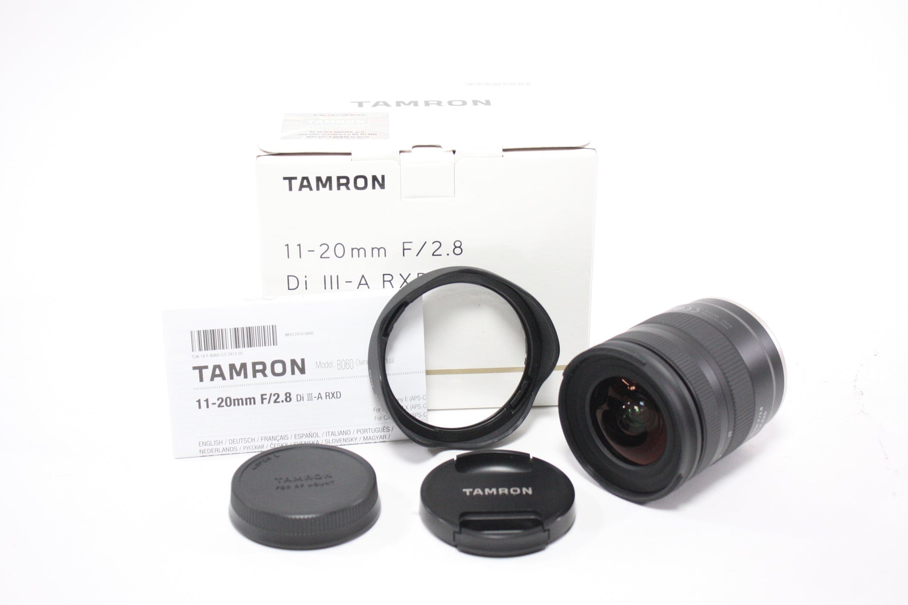 Tamron 11-20mm f/2.8 Di III-A RXD Lens for Canon RF Mount