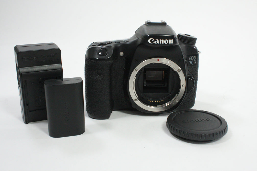 Canon EOS 70D DSLR Camera Body with Shutter Count of 25,366