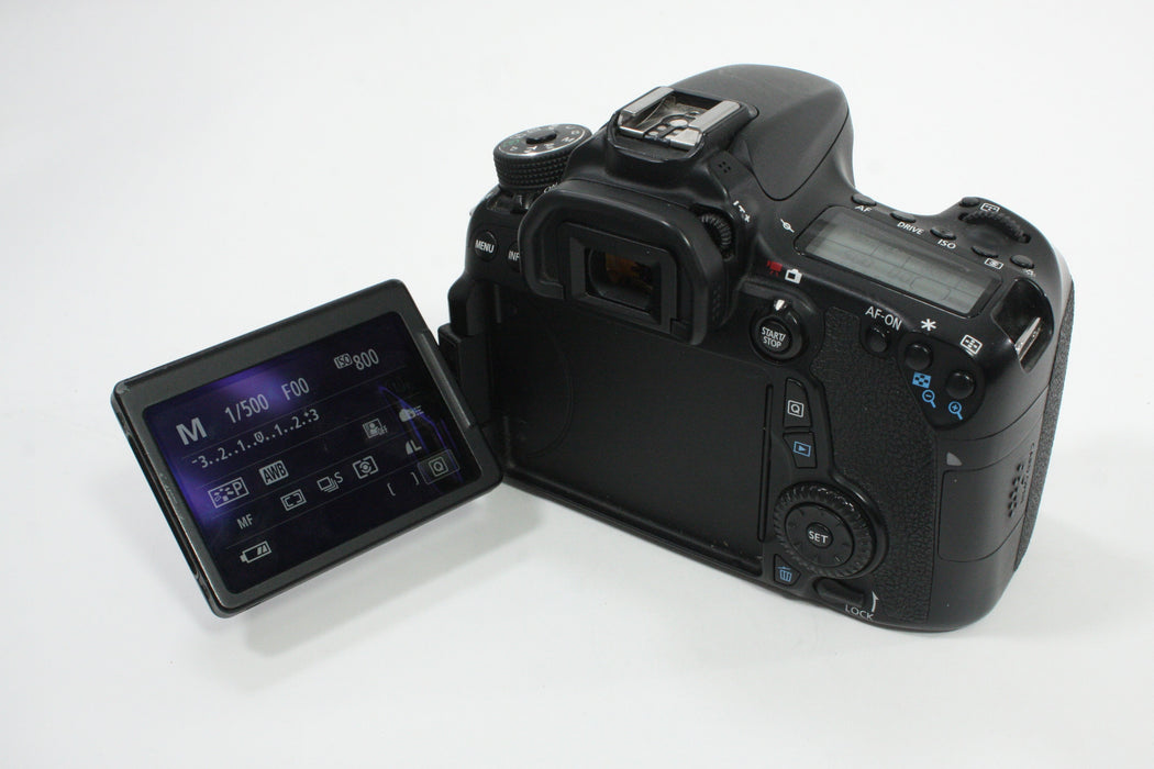 Canon EOS 70D DSLR Camera Body with Shutter Count of 25,366