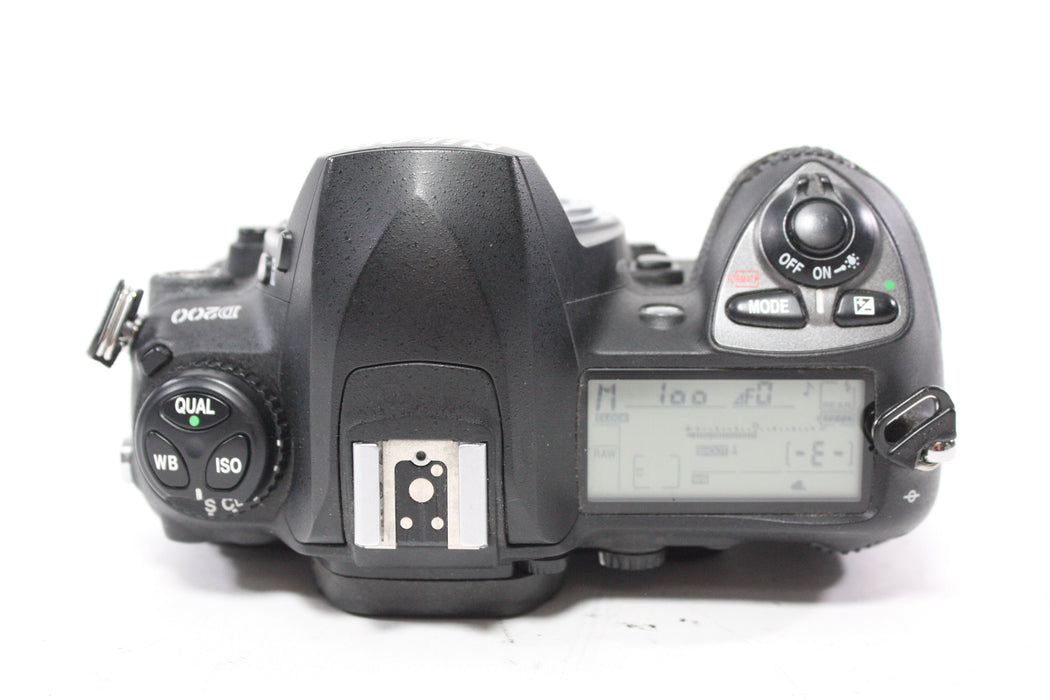 Nikon D200 DSLR Camera Body with Shutter Count 42,142