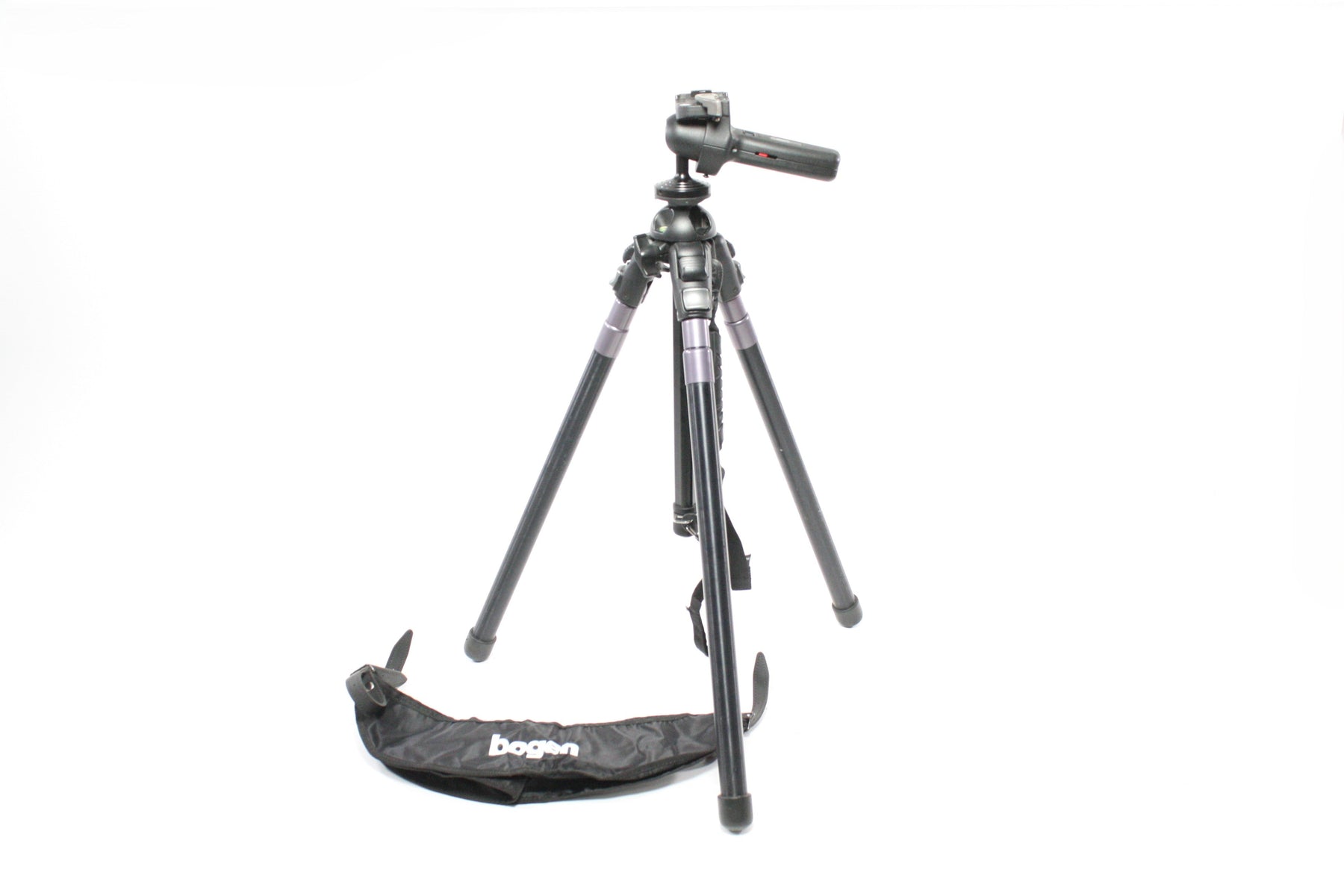Manfrotto 458B Tripod Legs with Manfrotto 322RC2 Pistol Grip Head