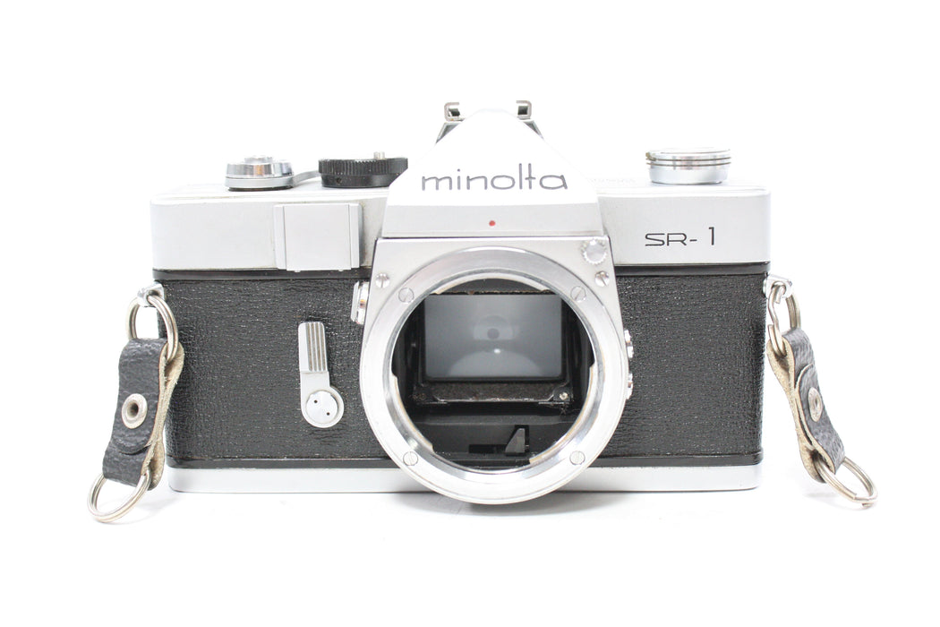 Minolta SR-1 35mm SLR with Minolta 55mm f/1.8 Auto Rokkor-PF Lens