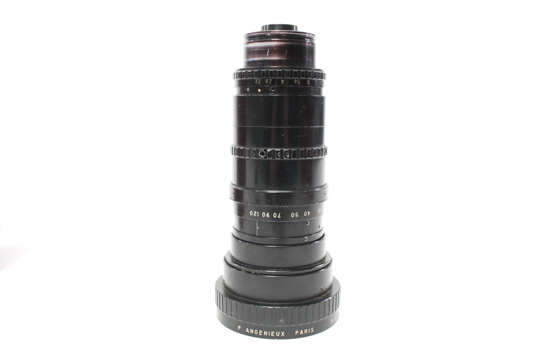 P. Angenieux Paris 12-120mm f/2.2 Angenieux-Zoom Type 10x12 B Lens for Arri Flex Mount AS-IS