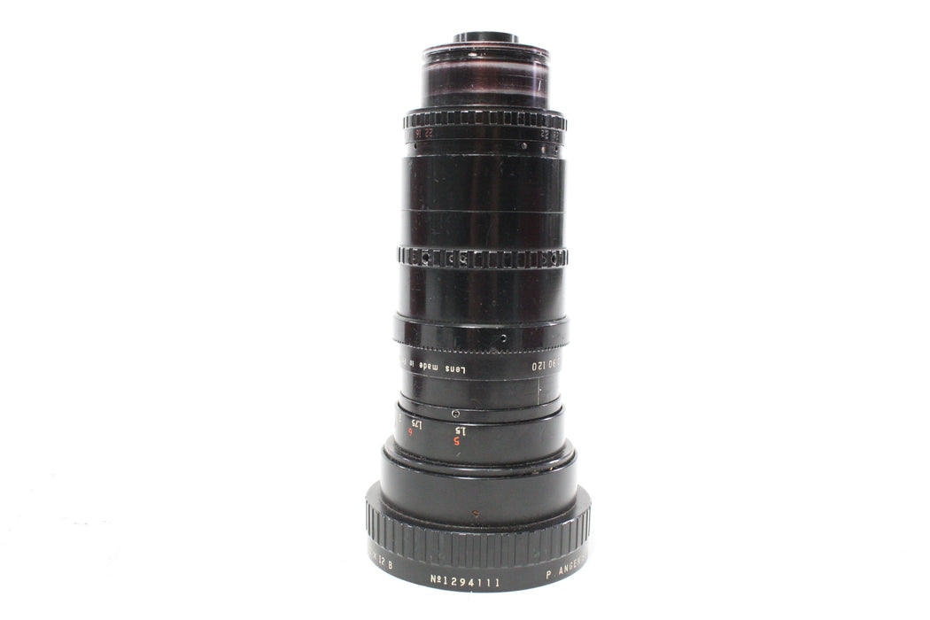 P. Angenieux Paris 12-120mm f/2.2 Angenieux-Zoom Type 10x12 B Lens for Arri Flex Mount AS-IS