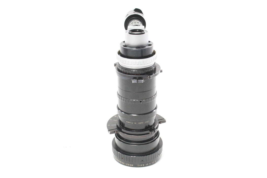 P. Angenieux Paris 12-120mm f/2.2 Angenieux-Zoom Type 10x12 A Lens for C Mount with Doglex Finder