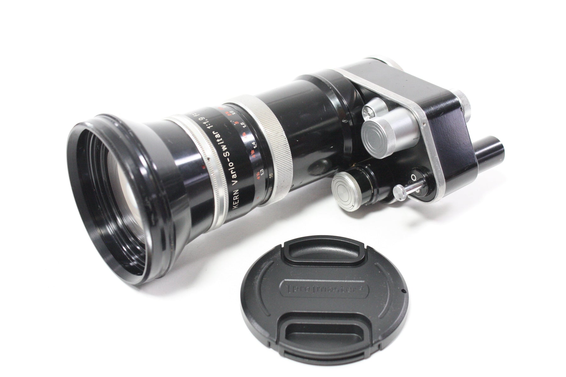Kern 16-100mm f/1.9 Vario-Switar Poe Bolex H16RX Lens for C Mount AS-IS