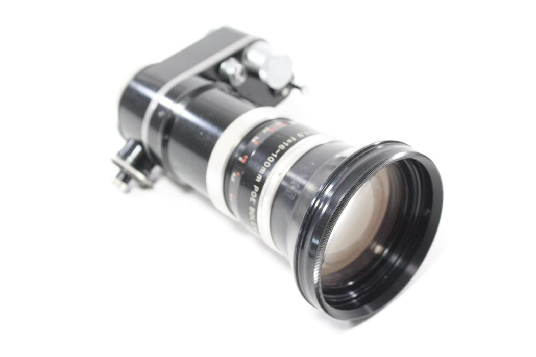 Kern 16-100mm f/1.9 Vario-Switar Poe Bolex H16RX Lens for C Mount AS-IS