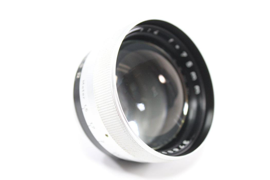 Zeiss Pantar 30mm f/4 Lens with Zeiss Pantar 75mm f/4 Lens for Contaflex Mount